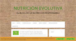 Desktop Screenshot of nutricion.net